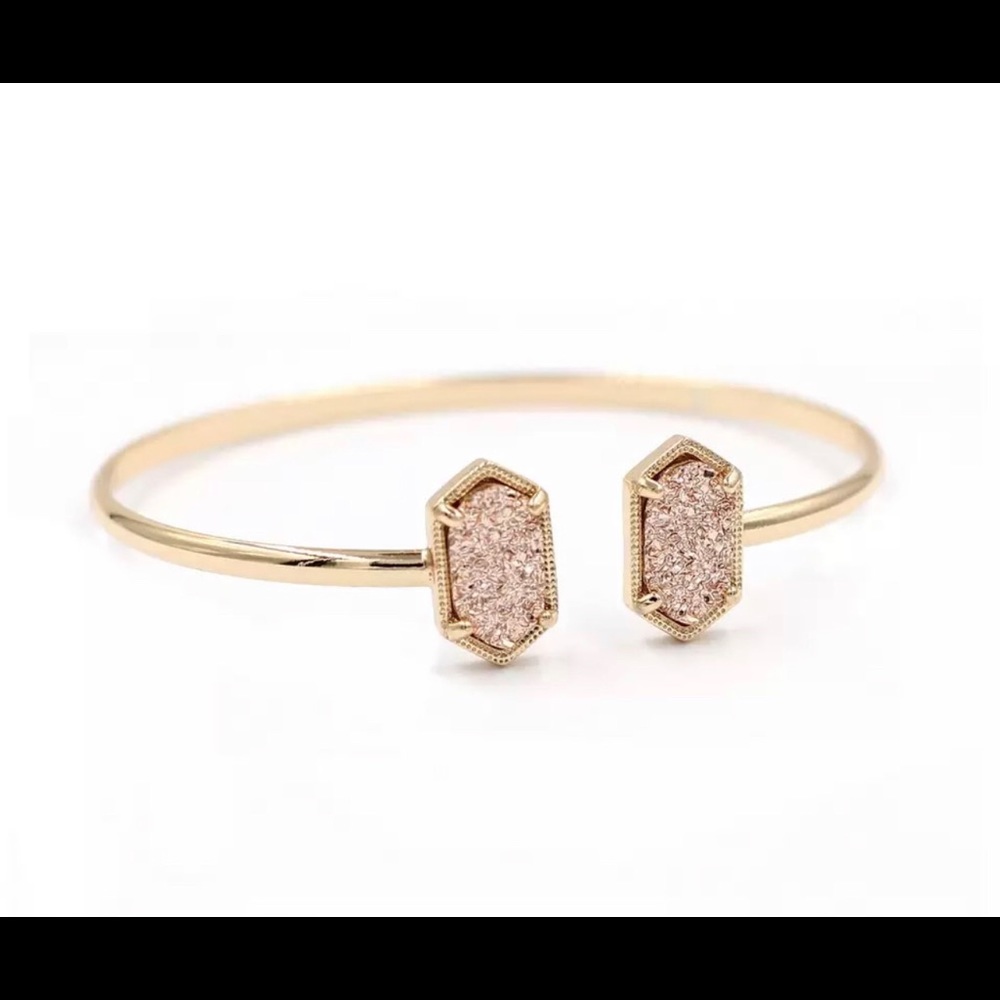 Druzy Bangle Bracelet 💕
